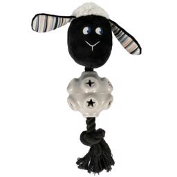 Dogman Toys LambeGum Sheep Ball With Piv and Rope